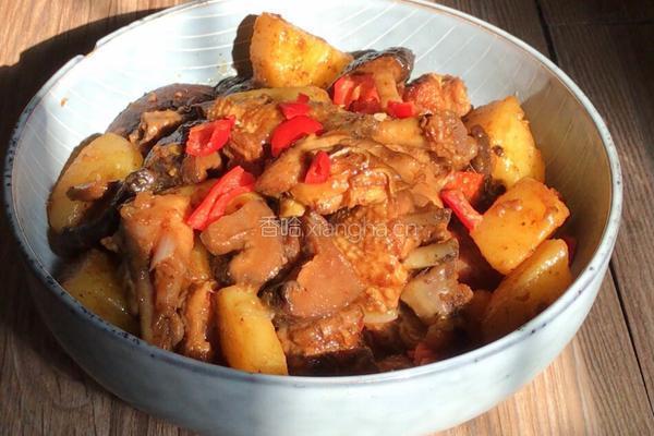 香菇土豆烧鸡的做法图解22