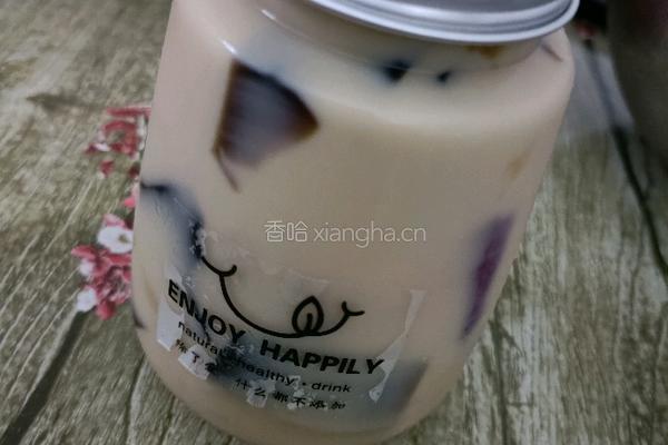 自制珍珠奶茶的做法图解8