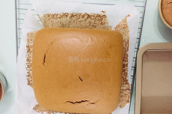 巧克力古草蛋糕的做法图解16