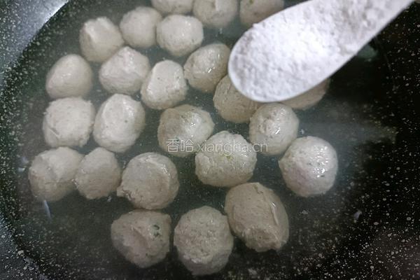 莲藕丸子莼菜汤的做法图解11