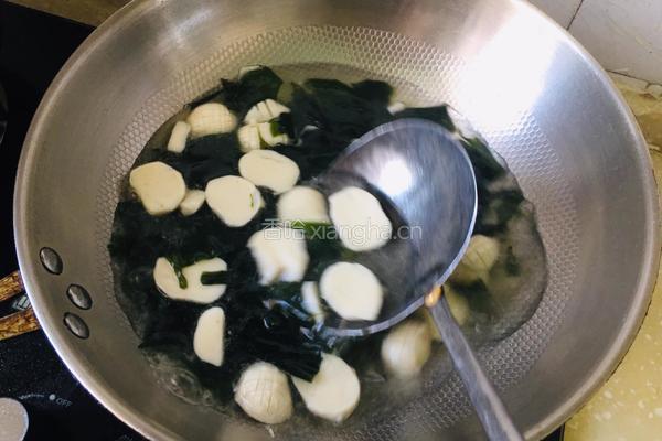 墨鱼丸海菜汤的做法图解5