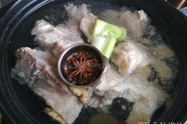 清炖排骨的做法图解8