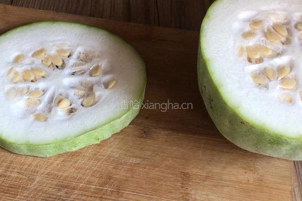 虾皮冬瓜盅的做法图解2