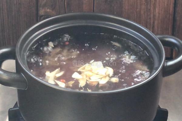 南瓜红豆小米粥的做法图解4