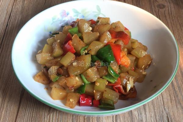 酱香冬瓜丁的做法图解10