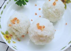 奶香豆沙饭团