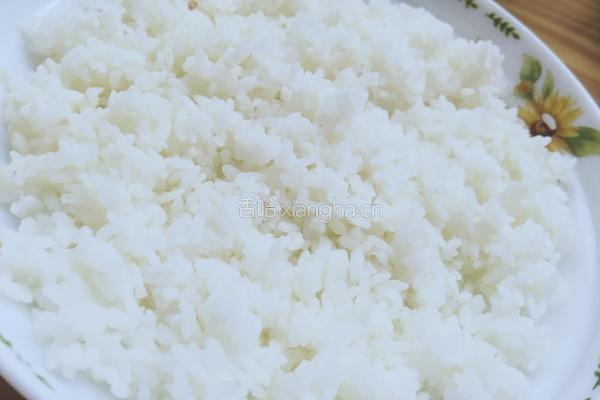 奶香豆沙饭团的做法图解4