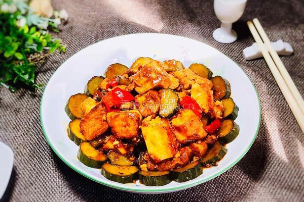黄瓜烧豆腐的做法图解17