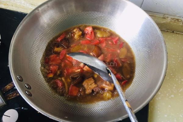 红烧肉打卤面的做法图解4