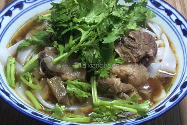 牛排骨汤河粉的做法图解15