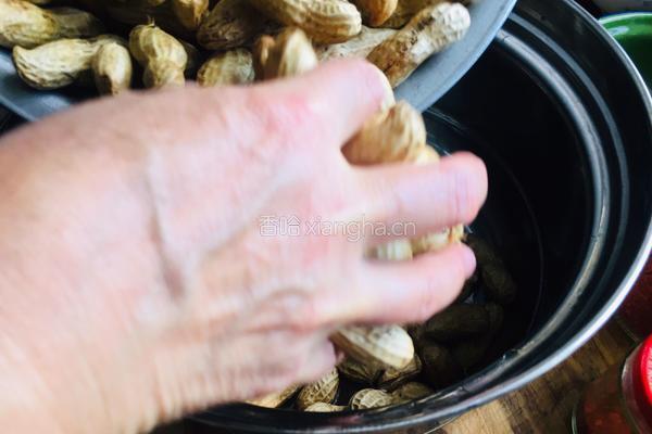 卤味花生的做法图解1