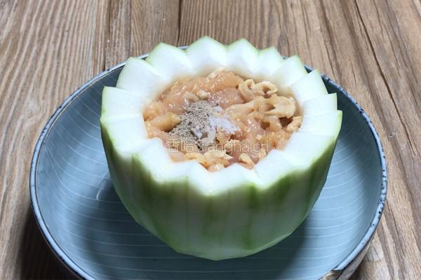 鸡肉冬瓜盅的做法图解6