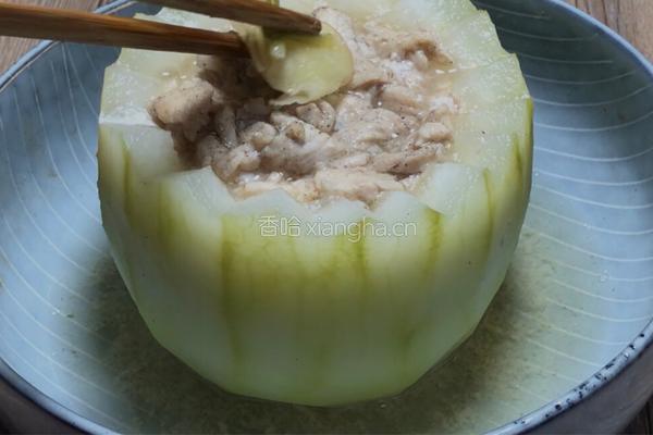 鸡肉冬瓜盅的做法图解10