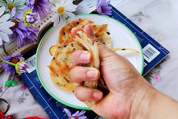 葱油饼（饺子皮版）的做法图解14