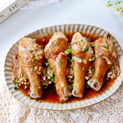 金针菇无油蒸鸡腿的做法[图]