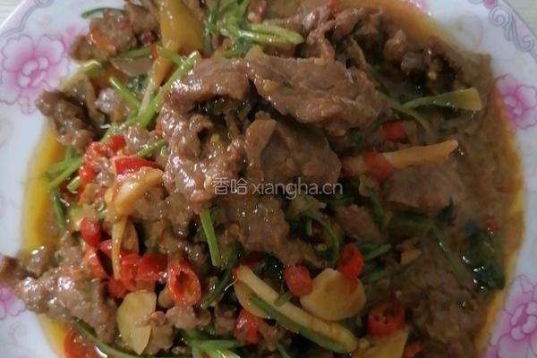 小炒牛肉