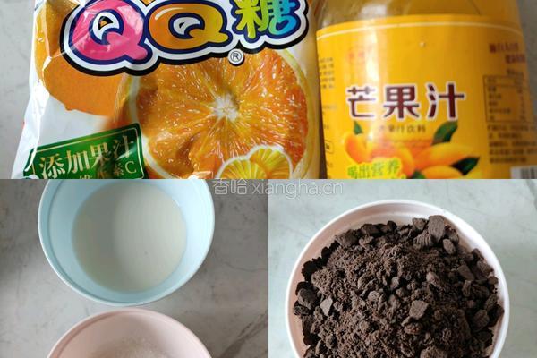 不用烤箱的芒果慕斯甜品的做法图解1