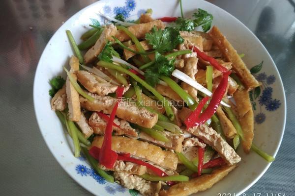 凉拌炸豆腐的做法图解9