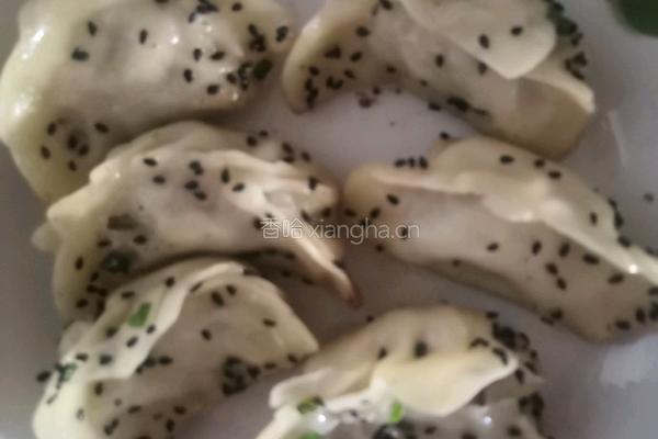 酸菜馅锅贴的做法图解6