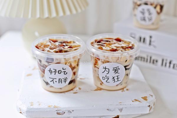 葡萄乌龙茶咖冻撞奶的做法图解16