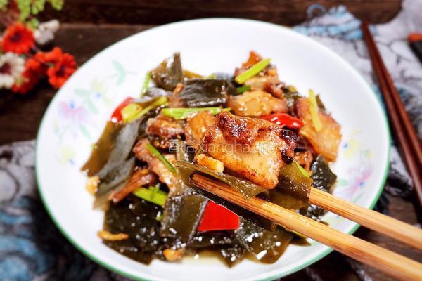 海带炒肉的做法图解19