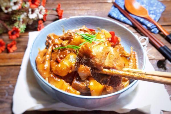 家常烧鸡块的做法图解16