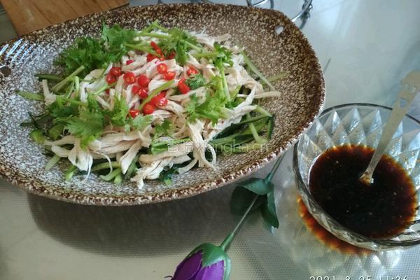 黄瓜拌鸡胸肉的做法图解16