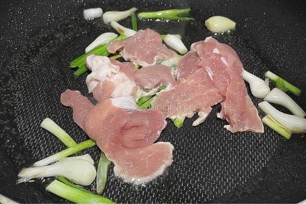 海带炒肉的做法图解4