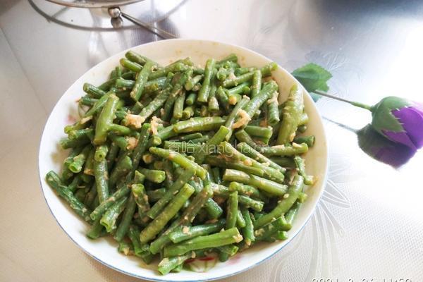 麻酱拌长豆角的做法图解9