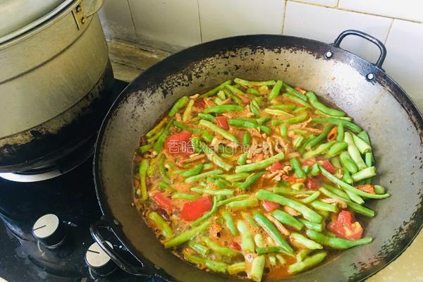 瘦肉梅豆蒸挂面的做法图解13