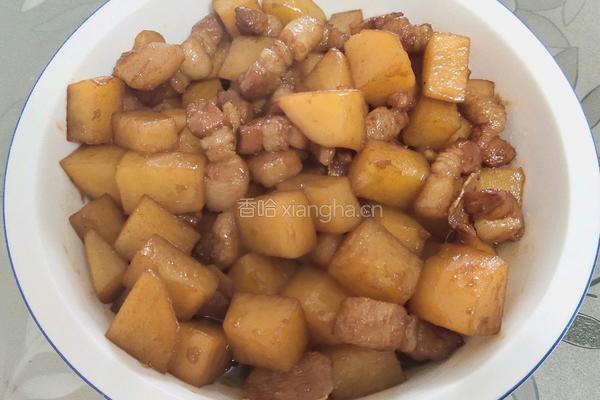 土豆红烧肉的做法图解8