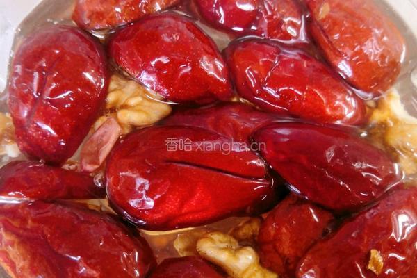 食疗配方 红枣花生核桃汁的做法图解3