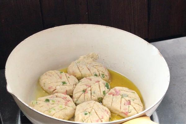 叶子豆渣饼的做法图解13
