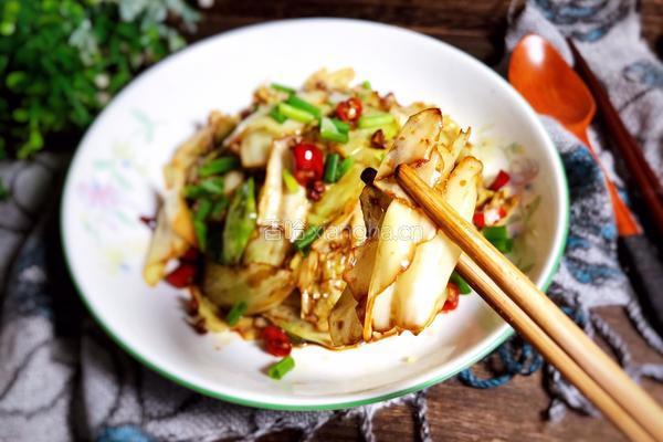 煸炒包菜的做法图解10