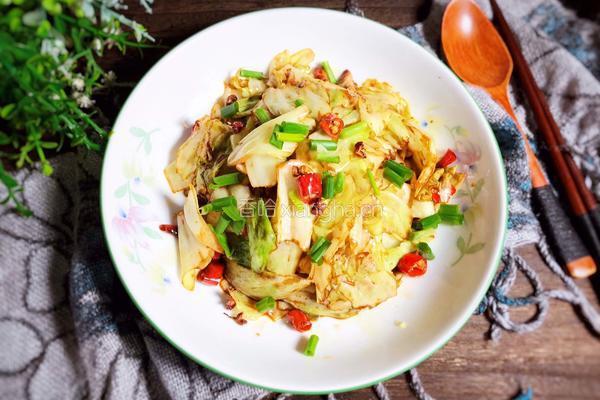 煸炒包菜的做法图解11