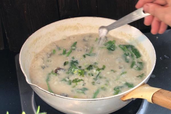 皮蛋煮豆渣的做法图解12