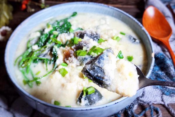 皮蛋煮豆渣的做法图解15