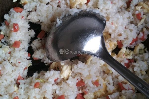 蛋炒饭的做法图解12