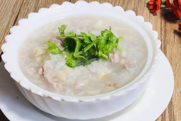 莲藕瘦肉粥的做法图解15