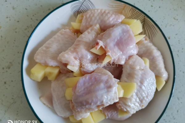 土豆酿鸡翅的做法图解7