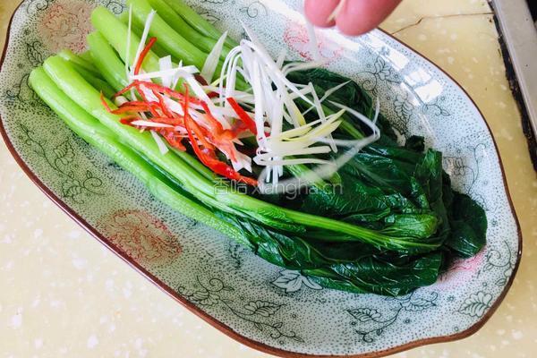 蚝油菜心的做法图解4