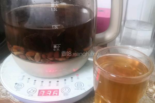 紫灵芝食疗养生茶的做法图解6