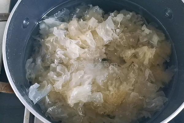 红枣银耳莲子羹的做法图解4