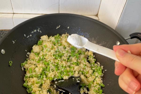 豆角蛋炒饭的做法图解16