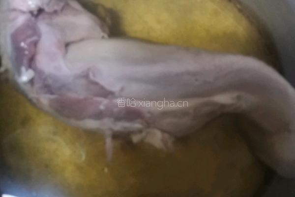 枸杞卤门腔的做法图解1