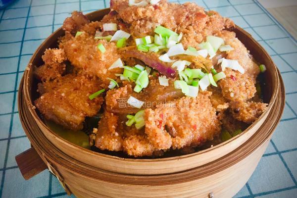 粉蒸肉的做法图解11