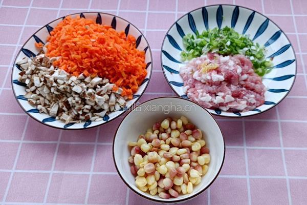 烧麦的做法图解2