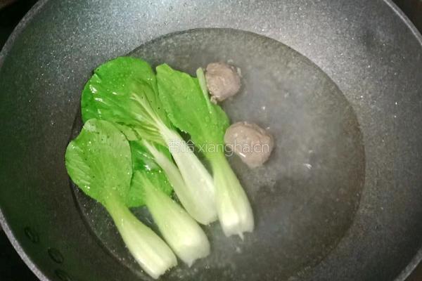 牛肉丸鸡蛋紫薯粉的做法图解7