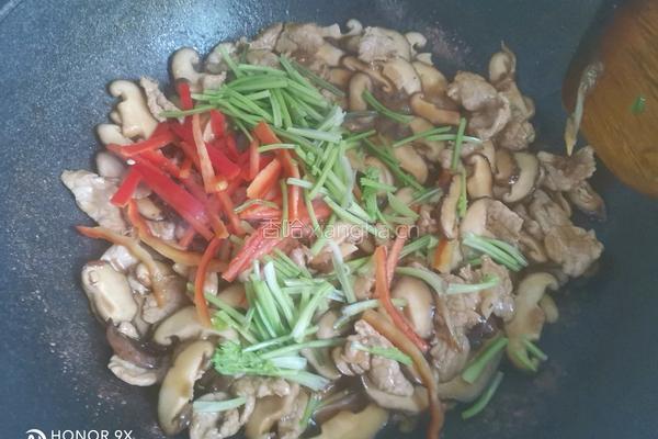 香菇炒肉片的做法图解13