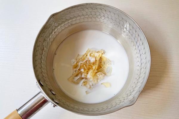 茉莉花酸奶慕斯蛋糕的做法图解6